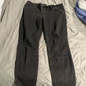 Old Navy Women's Skinny Jeans - Black
